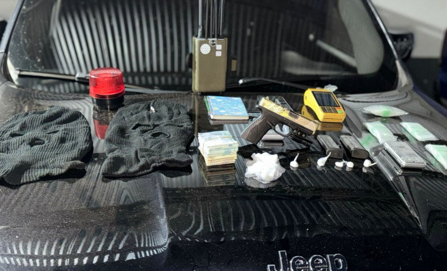 Operação integrada prende homem por tráfico de drogas e outros crimes em Campo Mourão