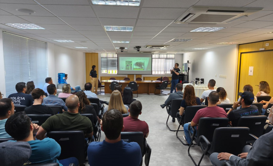 PCPR ministra capacitação sobre análise de dados telemáticos em evento do GAECO em Londrina