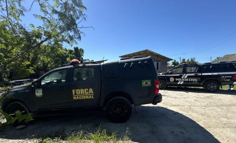 PCPR e Força Nacional prendem suspeito por homicídio ocorrido em Paranaguá
