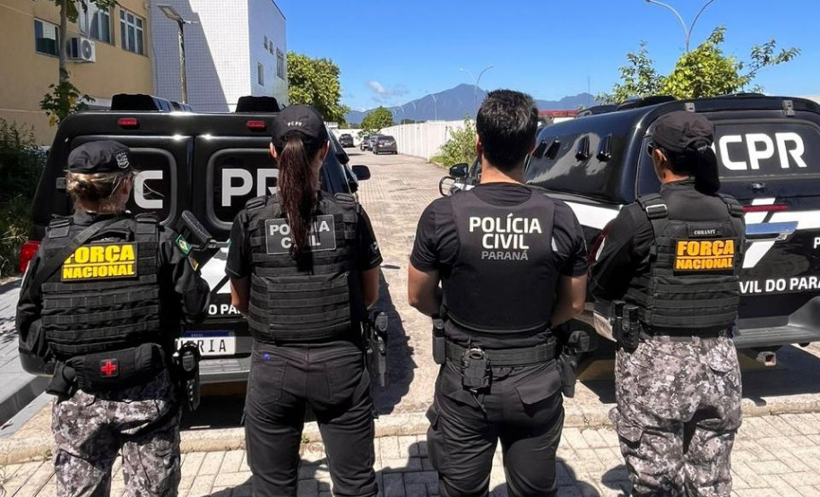 PCPR e Força Nacional prendem suspeito por homicídio ocorrido em Paranaguá