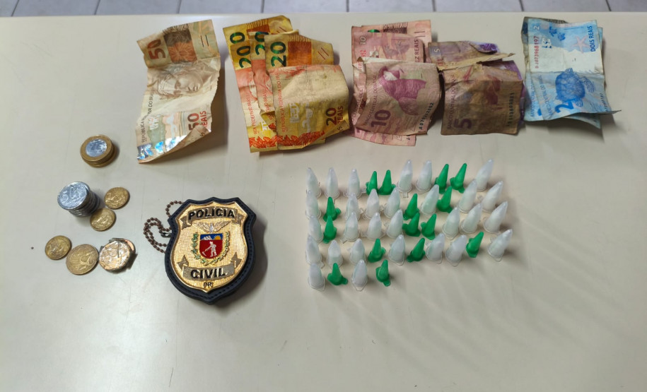 PCPR prende três pessoas por tráfico de drogas ao longo da semana em Colombo