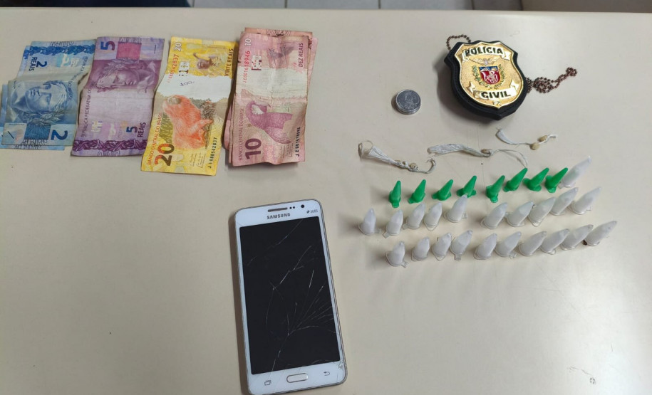 PCPR prende dois homens por tráfico de drogas em Colombo