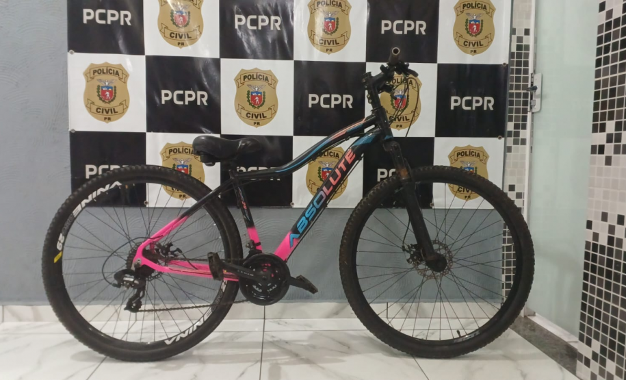 PCPR recupera bicicleta furtada em Antonina