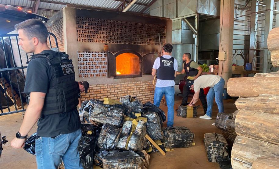 PCPR incinera cerca de uma tonelada de entorpecentes em Dois Vizinhos