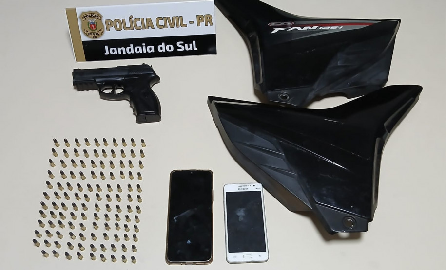 PCPR prende homem em flagrante por posse irregular de arma de fogo durante operação em Jandaia do Sul