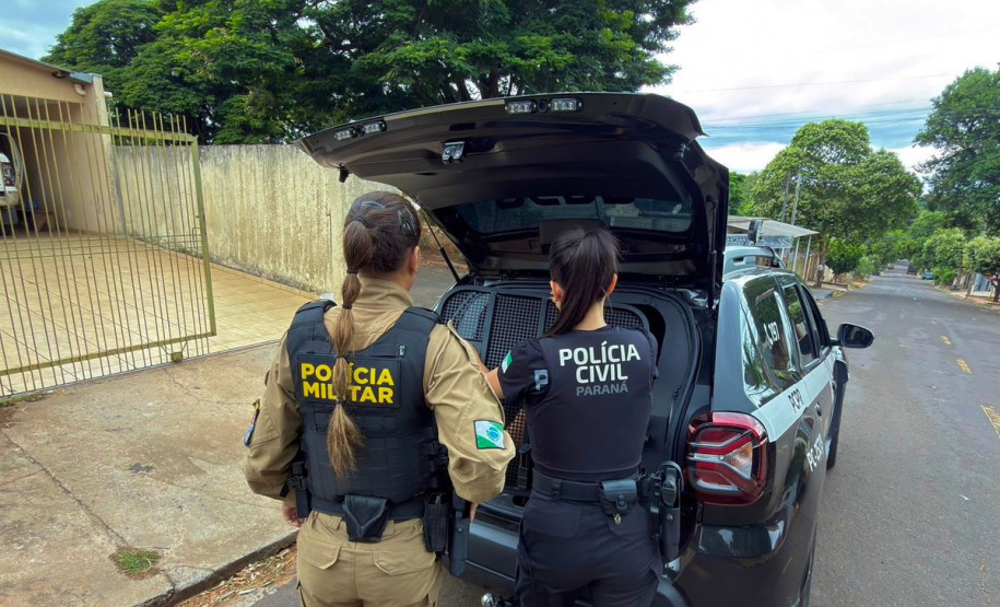 PCPR e PMPR prendem homem e apreendem armas durante cumprimento de mandado em Umuarama