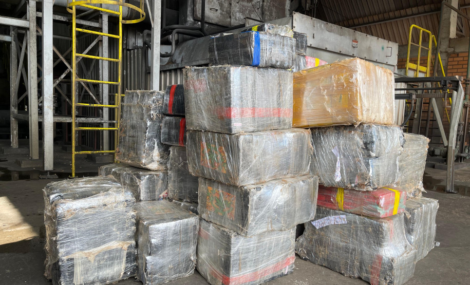 PCPR incinera mais de 7,4 toneladas de drogas em Matelândia