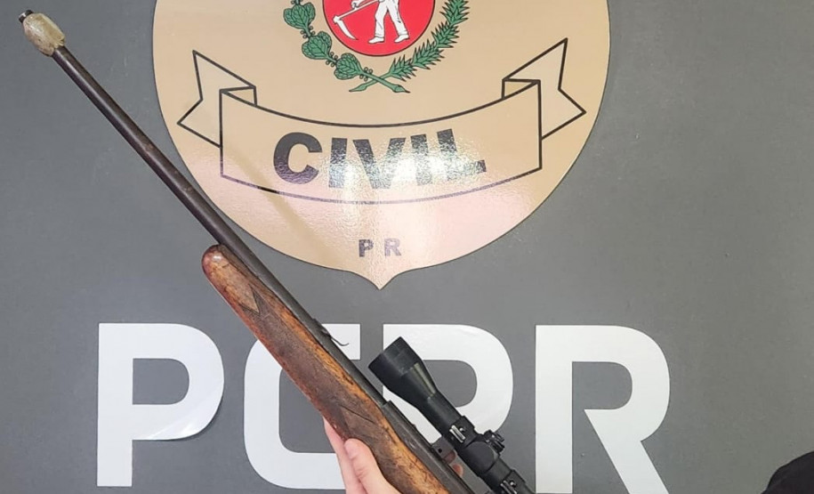 PCPR prende homem por posse de arma de fogo em São José dos Pinhais