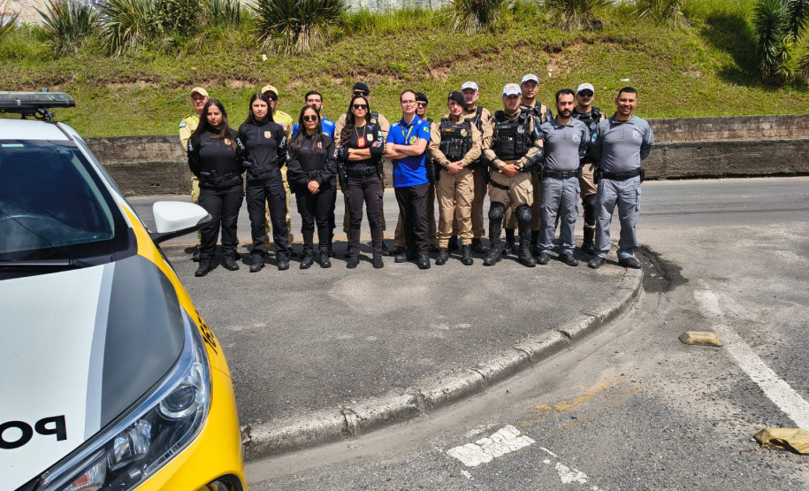 PCPR realiza ação de conscientização e orientação em Colombo