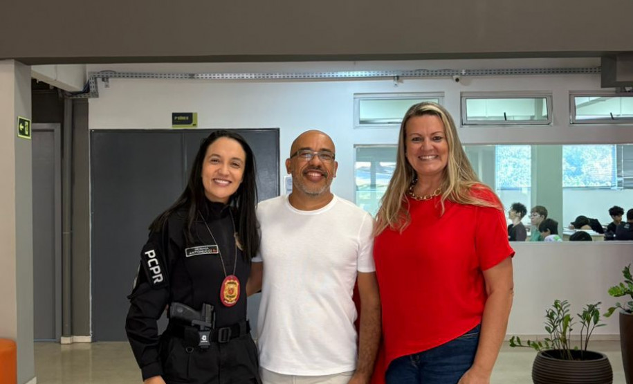 PCPR promove ação educativa e preventiva em escola de Foz do Iguaçu