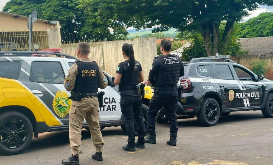 PCPR e PMPR prendem homem e apreendem armas durante cumprimento de mandado em Umuarama
