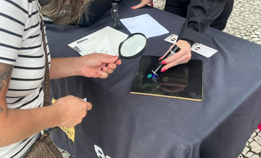 Forças de segurança participam do evento Mulheres em Ação, em Curitiba