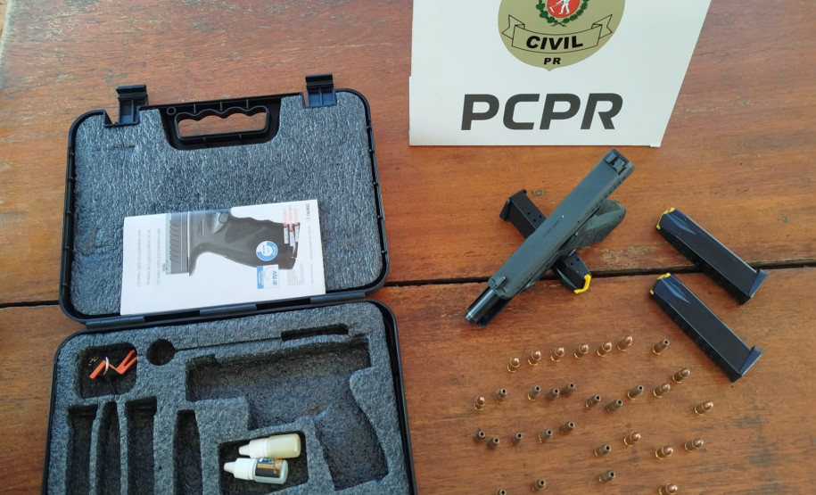 PCPR apreende 27 armas de fogo durante operação em Arapongas