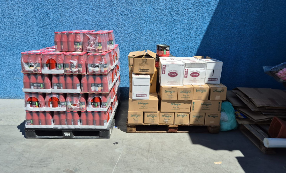 PCPR e PCSC prendem homem por receptação de alimentos avaliados em R$ 12 mil em Colombo