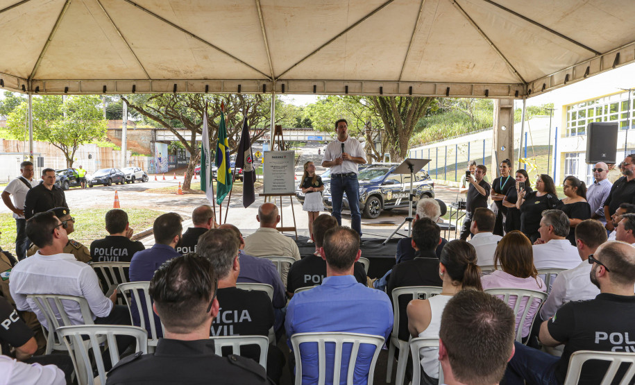 Com investimento de R$ 6,8 milhões, governador entrega Delegacia Cidadã de Cianorte