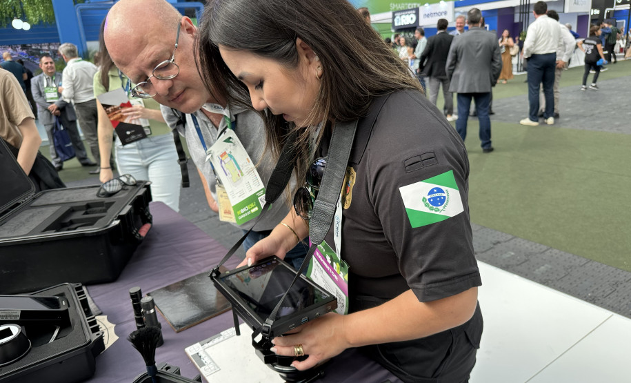PCPR realiza palestra sobre uso de IA na segurança pública na Smart City Expo Curitiba