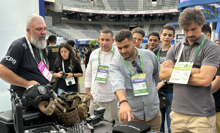 PCPR realiza palestra sobre uso de IA na segurança pública na Smart City Expo Curitiba