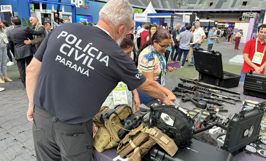 PCPR realiza palestra sobre uso de IA na segurança pública na Smart City Expo Curitiba