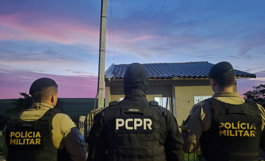 PCPR e PMPR frustram furto de gado e prendem suspeitos em Terra Rica