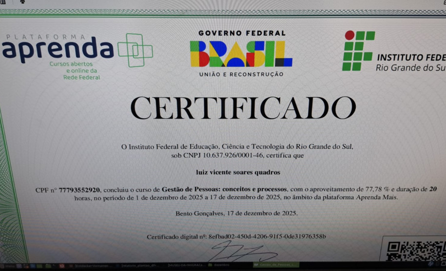 Servidor da PCPR ultrapassa 160 cursos de capacitação ao longo da carreira