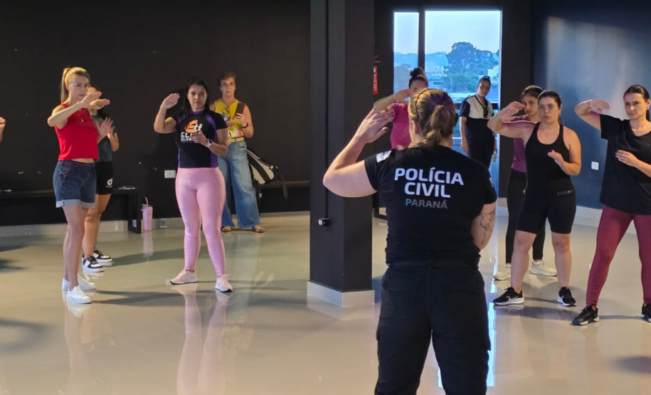 PCPR promove aulão gratuita de defesa pessoal em homenagem ao mês da mulher em Araucária