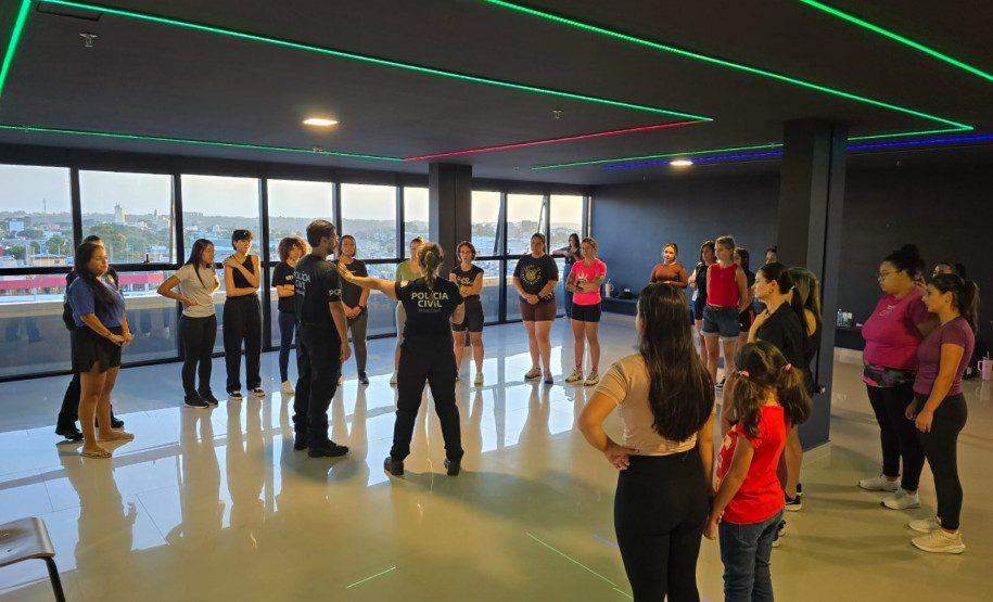 PCPR promove aulão gratuita de defesa pessoal em homenagem ao mês da mulher em Araucária