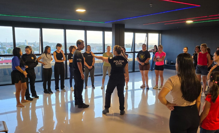 PCPR promove aulão gratuita de defesa pessoal em homenagem ao mês da mulher em Araucária