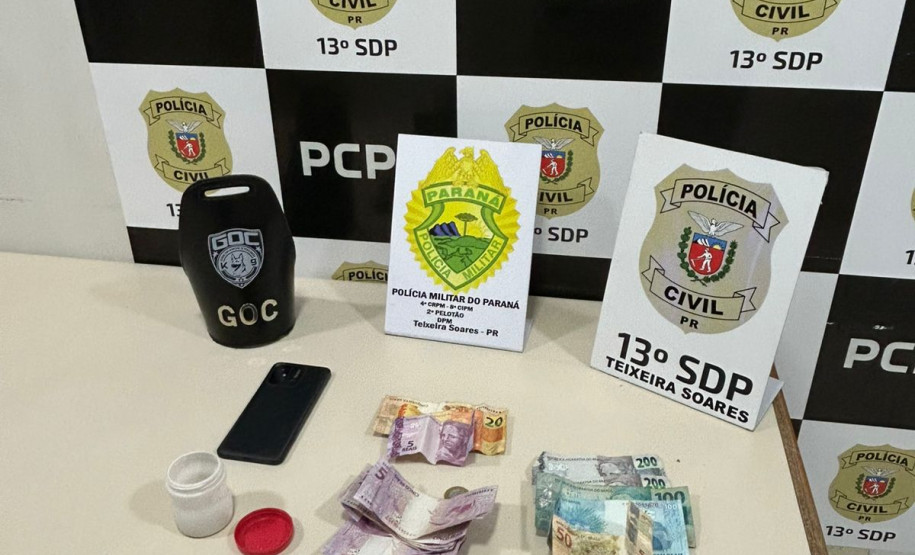 PCPR, PMPR e GCM realizam operação contra o tráfico de drogas em Teixeira Soares