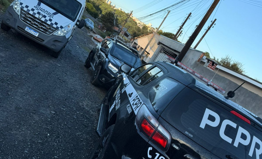 PCPR e GCM prende casal por tráfico de drogas e associação ao tráfico de drogas em Ponta Grossa