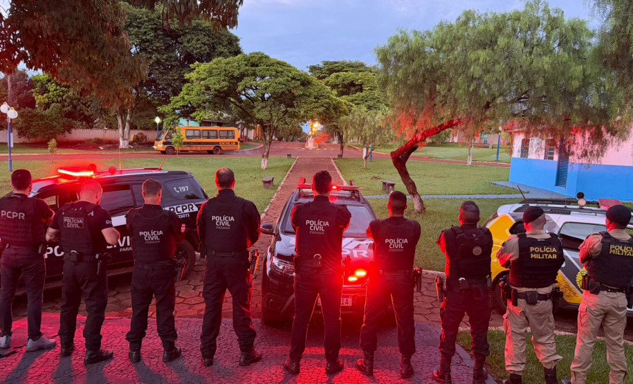 PCPR e PMPR prendem cinco pessoas por tentativa de homicídio ocorrido no Distrito do Guarani