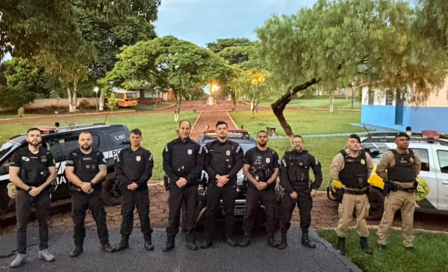 PCPR e PMPR prendem cinco pessoas por tentativa de homicídio ocorrido no Distrito do Guarani