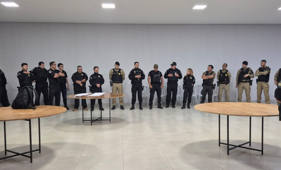 PCPR e forças de segurança prendem duas pessoas e apreendem seis celulares durante operação em Sarandi