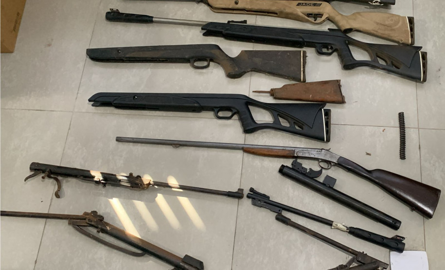 PCPR prende homem por comércio ilegal e posse irregular de arma de fogo em São Mateus do Sul