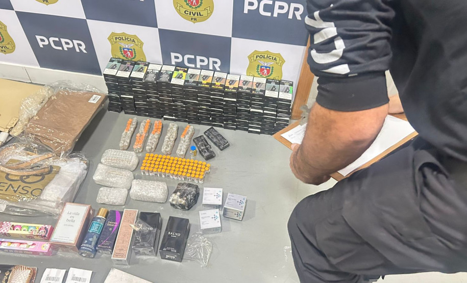 PCPR prende homem e apreende 140 cigarros eletrônicos e anabolizantes em Cambé