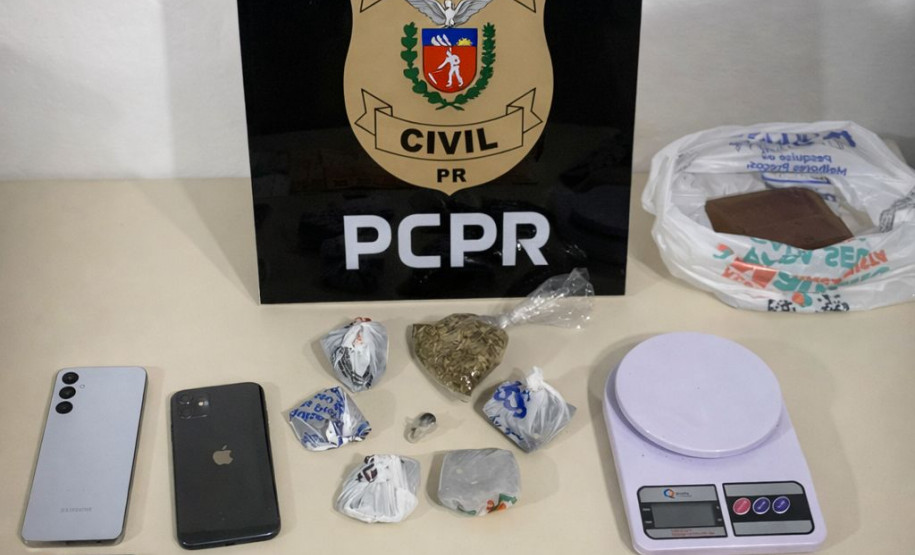 PCPR prende homem por tráfico de drogas em São Mateus do Sul