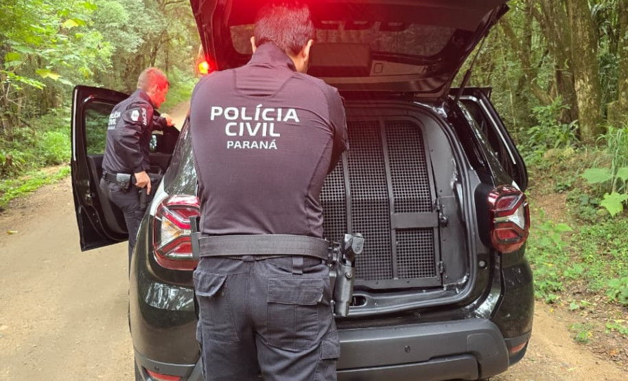 PCPR e PCSC prendem suspeito de descumprir medidas protetivas contra vítima de Araucária 