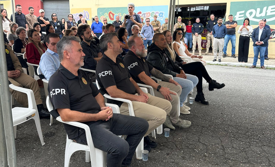 Com espaço renovado e mais moderno, PCPR inaugura nova Delegacia de Rio Negro