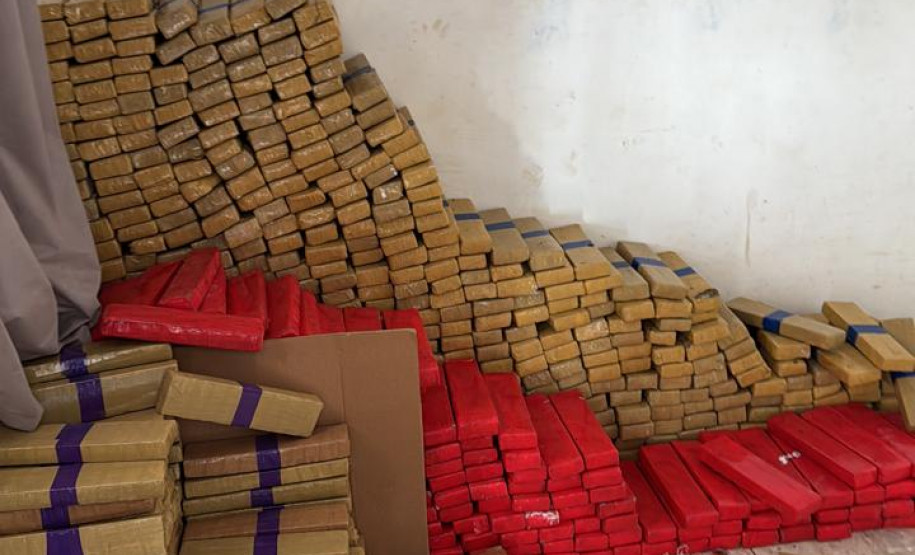 Em maior apreensão do ano, PCPR localiza 4,1 toneladas de maconha em Foz do Iguaçu