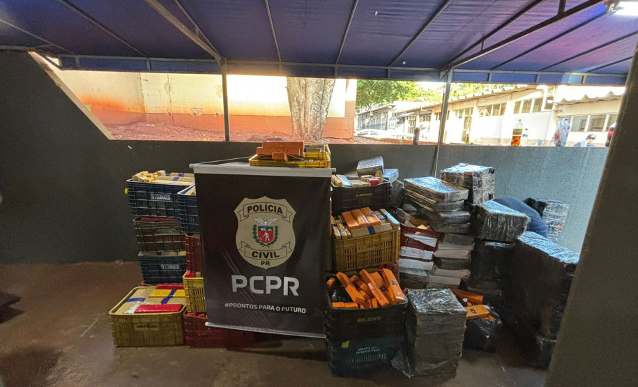 Em maior apreensão do ano, PCPR localiza 4,1 toneladas de maconha em Foz do Iguaçu