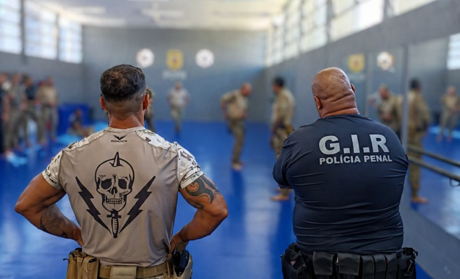 PCPR realiza primeiro curso de imobilizador tático policial do Brasil com agentes de sete forças de segurança
