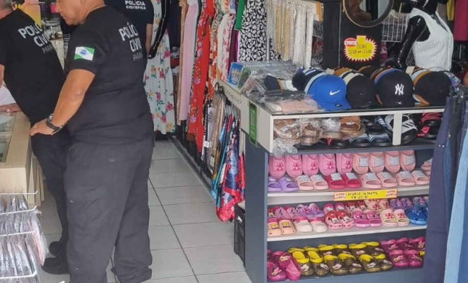 PCPR e PCSC prendem homem e apreendem inúmeros de itens falsificados em Garuva