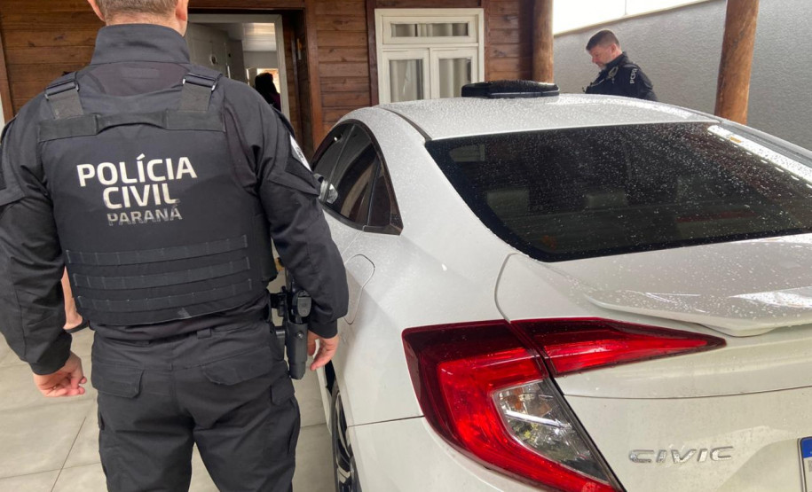 PCPR e PCSC prendem homem durante uma operação que investiga roubo de carga em Ponta Grossa