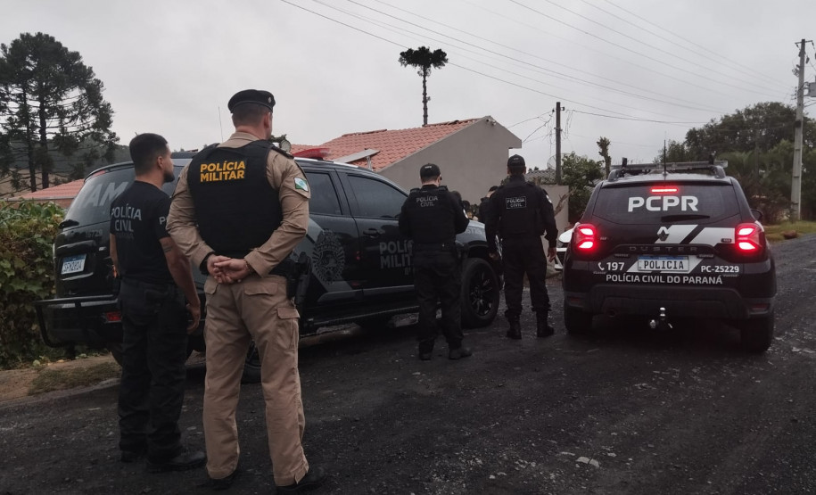 PCPR, PMPR e GCM prendem cinco pessoas e apreendem 11kg de entorpecentes em Rebouças