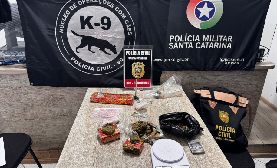 PCPR e PCSC prendem dois homens por tráfico de drogas no Paraná e em Santa Catarina