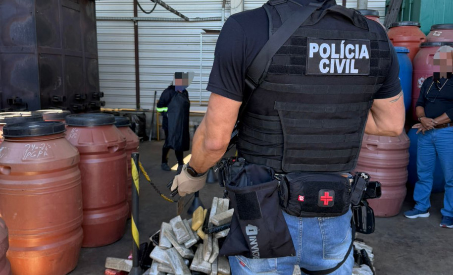 PCPR realiza incineração de 639 quilos de drogas entorpecentes em Palmeira