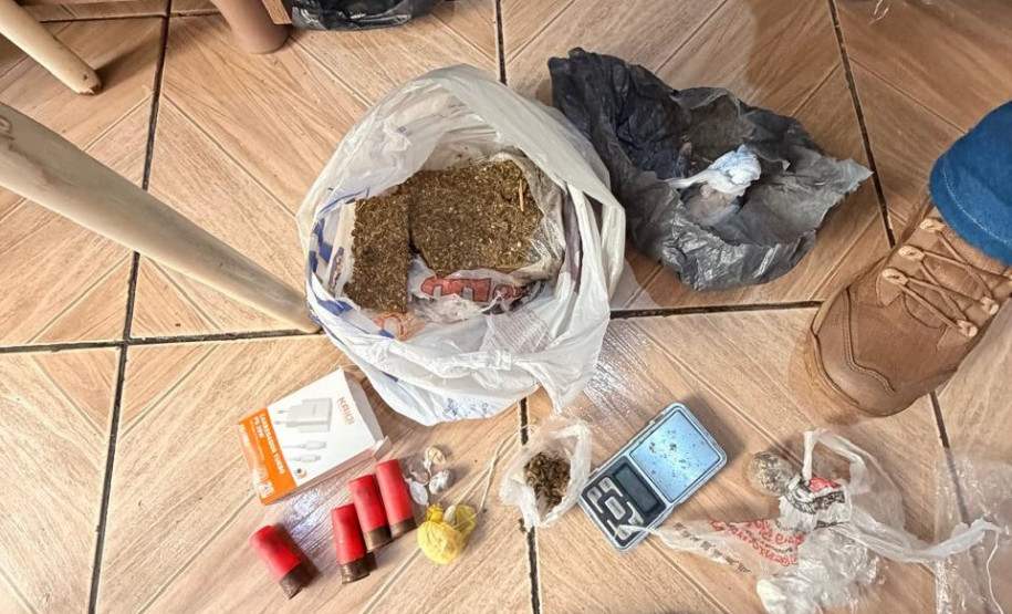 PCPR apreende entorpecentes e munições em ação contra o tráfico de drogas em Ibiporã