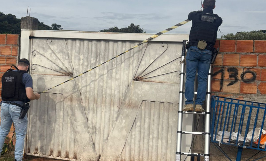 PCPR fecha imóvel utilizado para o tráfico de drogas em Pato Branco