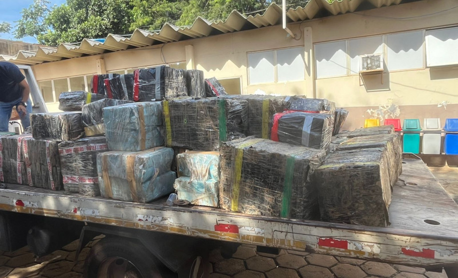 PCPR apreende três toneladas de maconha durante operação em Foz do Iguaçu