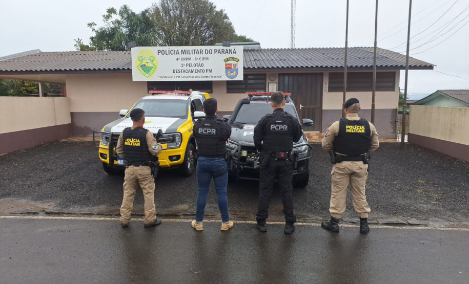 PCPR e PMPR prendem homem por crime praticado no contexto de violência doméstica em Inácio Martins
