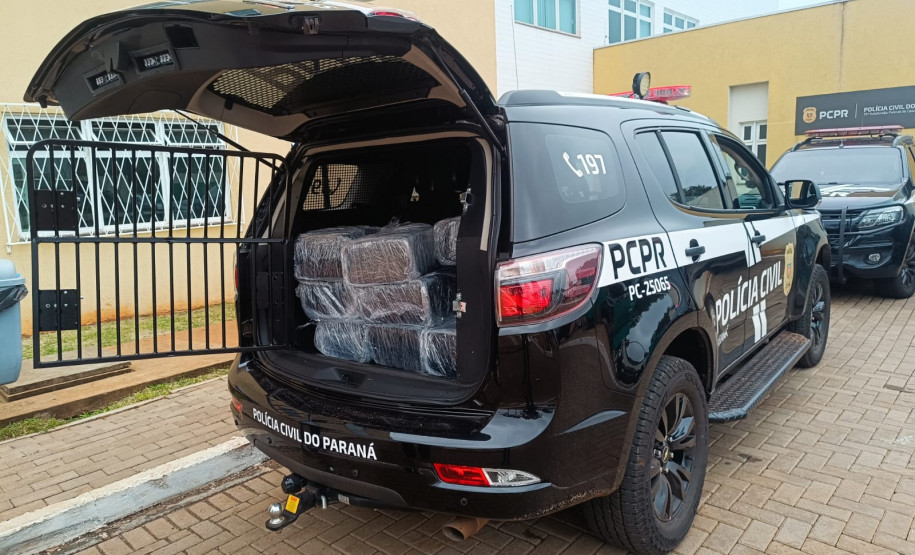 PCPR apreende 150 quilos de maconha durante ação em Cascavel